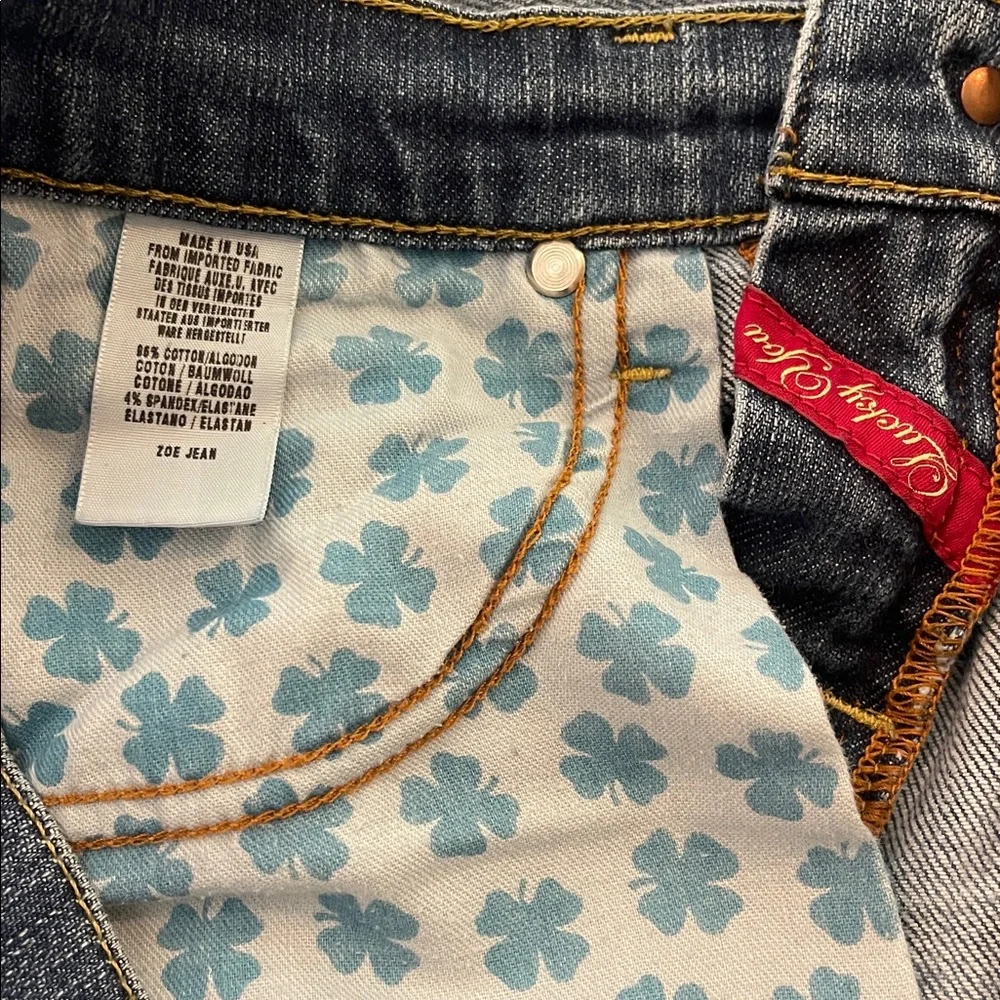 Lucky Brand Zoe Jeans, size 26 / 2 - Picture 6 of 7